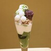 ナナズグリーンティー - 「抹茶白玉パフェ」1000円