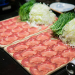 麻布十番しも井 - 牛タンしゃぶしゃぶ