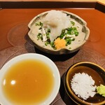 馳走 啐啄一十  - 【写真⑥】虎河豚(瀬戸内海、6日寝かせ)のてっさ、てっぴ