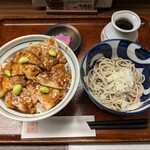 蝦夷前そばと豚丼 北堂 - 