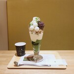 Nana's green tea - 「抹茶白玉パフェ」1000円