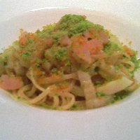 ポンテ ベッキオ - 甘海老のパスタ
