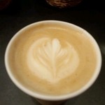 カフェ ピクニック - 持ち帰り用のcafeラテ300円☆蓋付きです