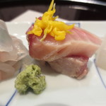 新宿割烹 中嶋 - 鯖の生ずし。臭みはほとんどないものでした。