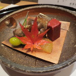 新宿割烹 中嶋 - 季節感のある焼きものです。