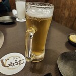 炭火焼肉　十座 - 生ビール