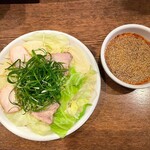 広島風冷しつけ麺・楽 - 