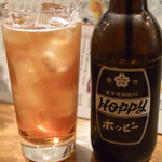 立喰い焼肉　おやびん - 黒ホッピーセット