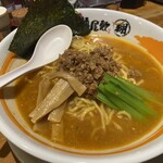 マル翔 - 期間限定　海老味噌ラーメン