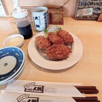 Sushi Resuto Oodai - カキフライ　4個  650円