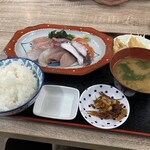 市場食堂 - 刺身定食¥1,500