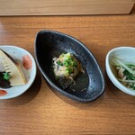 Beiju Hanare - 小鉢３種