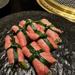 焼肉 Meat it - 包みネギタン