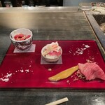 雄三郎 - 前菜。美しい！