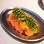 タッカンマリ大学 - トマトと大根のサラダ