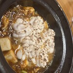 ビストロチャイナ 蜜柑 - 白子の麻婆豆腐