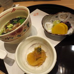 新宿割烹 中嶋 - 今回のお食事です。