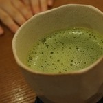 Unagi Pai Fakutori Baiten - 甘いものにはお抹茶ですね～。