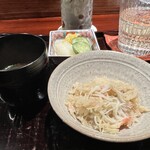 割鮮 入たに - 【 松葉ガニのご飯 】