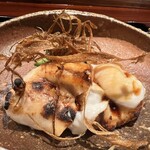 割鮮 入たに - 【 ふぐの白子の醤油焼き 】