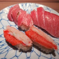 全席個室 鮨やハレの日 大宮東口駅前店 - カニと大トロ