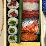 乾山 - お土産で頂いた寿司折箱