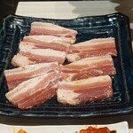 焼肉 侍 - 塩豚バラ