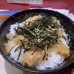 いきいき亭 - 干瓢トッピングご飯