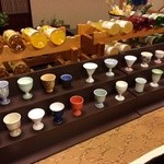 熱川プリンスホテル - 食前酒の杯を選ばせもらえます！