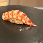 鮨屋 与兵衛 - 車海老　20°C / 45°C