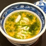 鮨屋 与兵衛 - 鱈の白子　茶碗蒸し