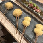 お出汁で食べる串かつと釜めしの専門店 ぎん庵 - 