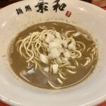 麺処 素和 - 朝ラーメン_濃厚
