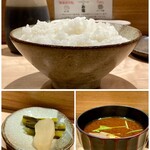 tonkatsu.jp - ご飯も赤出汁も自然発酵の漬物も、全てとんかつに合わせた仕立て、いつもながら美味しかったです♪