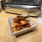 焼肉 冷麺 かめちゃん - 名物　浅漬けキムチ