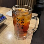 Yakiniku Reimen Kamechan - メガジョッキ　ウーロン茶