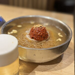 Yakiniku Reimen Kamechan - 特製黒冷麺