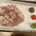 創作Dining一 - 地鶏の刺身