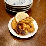 豆皿料理・酒 そばまえ - タコの唐揚げ 580円
