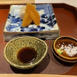 馳走 啐啄一十  - 唐墨と鰆　卵の黄身感を一粒毎に感じます♪