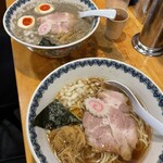 Ramen Senta Tomi O - カウンター席