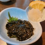 魚楽食堂 海ん中 - イカの黒作り