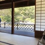 Kikugetsu tei - お庭を眺めながら