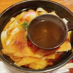 甘味喫茶 おかげ庵 - つゆのアップです