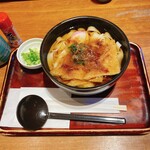 甘味喫茶 おかげ庵 - 料理写真:きつねきしめんです