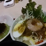 食事処しょじょじ - セットのサラダ