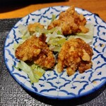 あんかけ焼そば 陳麻婆豆腐 STORM - セットの油淋鶏