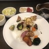 トック - たっぷり野菜の牛すじカレーランチセット小盛(1,240円)