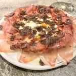 Pizzeria e Trattoria VACANZE NAGONE - 黒トリュフのビスマルク
