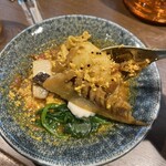 カレー デ ドコマデモ ベジン - おもち